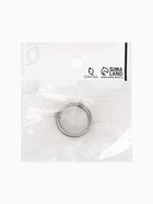 Кольцо керамическое «Дуэт», чёрное в серебре, 17.5 размер - Фото 3