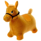 Попрыгун ZABIAKA «Лошадка», 58×29×52 см, текстильная отделка, МИКС - Фото 11