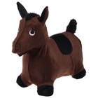 Попрыгун ZABIAKA «Лошадка», 58×29×52 см, текстильная отделка, МИКС - Фото 5