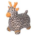 Попрыгун «Олень», с текстильной отделкой, h=50 см, 1400 г, МИКС - Фото 1