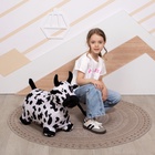 Попрыгун ZABIAKA «Коровка», текстильная отделка, h=50 см, 1400 г - Фото 5