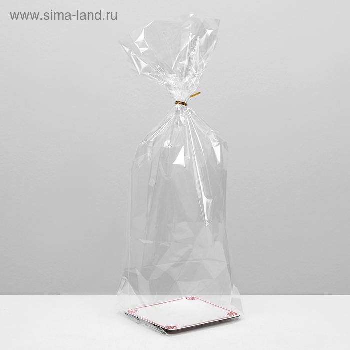 Пакет "Рамка", с жестким дном, № 1,5, 14 х 14 х 45 см - Фото 1