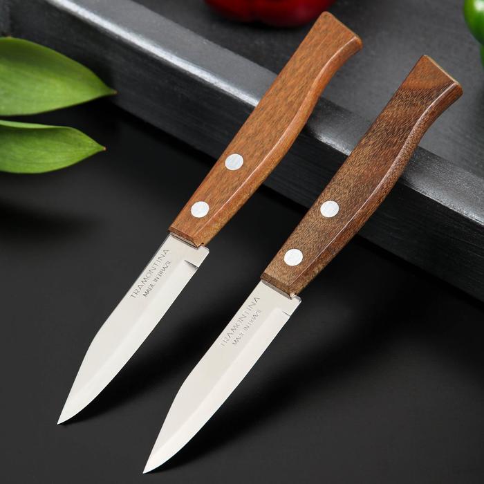 Набор кухонный ножей для овощей TRAMONTINA Tradicional, 2 шт, лезвие 8 см