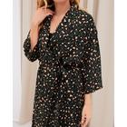 Комплект (халат и комбинация) KAFTAN, 40-42, зел/черн 5483577 - фото 14690497