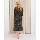 Комплект женский (халат и комбинация) KAFTAN, 48-50, цвет зелёный/чёрный - Фото 5