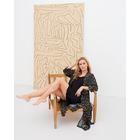 Комплект женский (халат и комбинация) KAFTAN, 48-50, цвет зелёный/чёрный - Фото 9