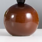 Светильник «Шар кофейный» h=20 см (220 В/60 Вт/Е14) с абажуром RISALUX - Фото 3