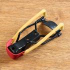 Рогатка спортивная с упором и рельефной рукоятью, 17 см, микс - Фото 2