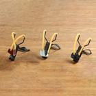 Рогатка спортивная с упором и рельефной рукоятью, 17 см, микс - Фото 4