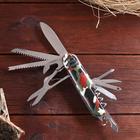 Нож швейцарский Камуфляж 12 в 1 - Фото 1