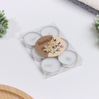 Набор свечей ароматических чайных 6 шт., ваниль - Фото 2