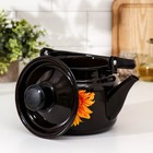 Чайник, 2 л, эмалированная сталь, деколь МИКС, коричневый - Фото 2