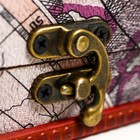 Шкатулка для украшений «Сундук. Карта», для мелочи, дерево, 6×6×9 см - Фото 2