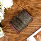 Шкатулка для украшений «Сундучок. Сеточка», дерево, 6×8×5.5 см - Фото 3