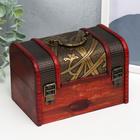 Набор шкатулок для украшений «Сундучок. Листва», дерево, 3 шт. - Фото 6