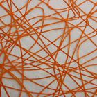 Пленка для цветов и подарков "Сизаль толстый" оранжевый 0.7 х 7 м, 40 мкм - Фото 2