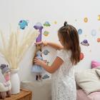 Наклейка виниловая «Космический пес», ростомер, 50 х 70 см - фото 24364773