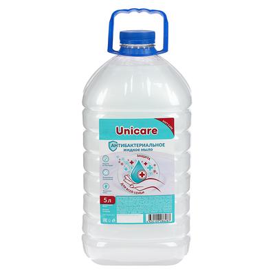 Жидкое мыло Unicare, антибактериальное, 5 л