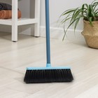 Щётка для пола мягкая «Арианна», длина щетины 5.5 см, с черенком, МИКС - Фото 1