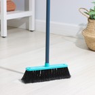 Щётка для пола мягкая «Арианна», длина щетины 5.5 см, с черенком, МИКС - Фото 2