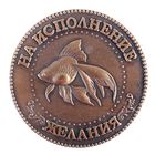 Монета в бархатном мешке «Исполнение желаний», d=3,8 см - Фото 2