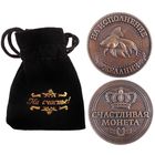 Монета сувенир «Золотая рыбка», d=3.8 см - Фото 3