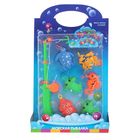 Рыбалка "Забавное купание", удочка, 6 морских обитателей - Фото 1