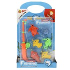 Рыбалка морская "Забавное купание", удочка, 6 рыбок - Фото 3
