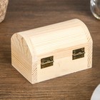 Шкатулка для росписи "Сундучок" 9х5,5х7 см - Фото 4