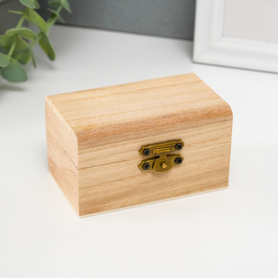 Шкатулка для росписи дерево «Клён», 9×5×5 см