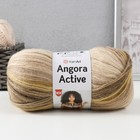 Пряжа "Angora Active" 20% шерсть, 80% акрил  500м/100гр  (843 беж корич) - фото 109234735