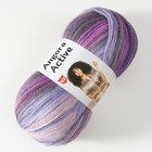 Пряжа "Angora Active" 20% шерсть, 80% акрил  500м/100гр (847 сирен-фиолет) 5498042 - фото 13903501