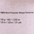Пряжа "Dolce" 100% микрополиэстер 120м/100гр (778 рыжий) - фото 6362913
