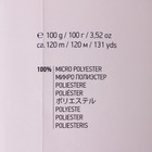 Пряжа "Dolce" 100% микрополиэстер 120м/100гр (780 слива) - Фото 4