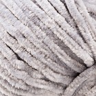 Пряжа "Velour" 100% микрополиэстер 170м/100г (867 светло-серый) - Фото 3