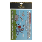 табличка на дверь ворота будку пластик Злая собака злой хозяин злые дети А5 21*16 см - Фото 2