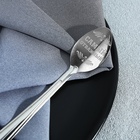 Ложка чайная с гравировкой «Сильный духом», h=14 см - Фото 5