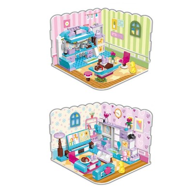 Конструктор Qman «Комната девчонки», 194 детали