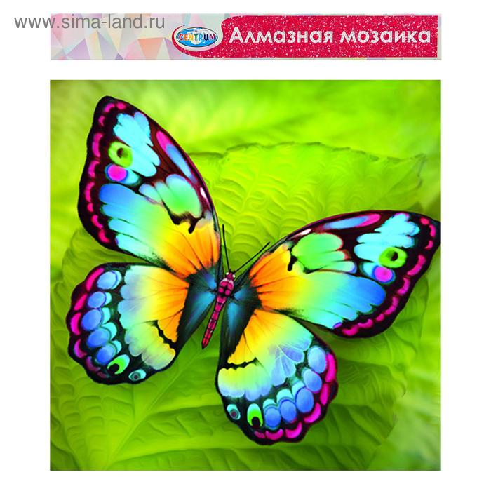 Алмазная мозаика без подрамника, частичное заполнение «Бабочка» 40×50 см - Фото 1