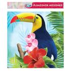 Алмазная мозаика без подрамника, частичное заполнение «Тукан» 40×50 см 5525019 - фото 14555189