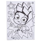 Картина по номерам для детей «Нолик», 21×15 см, Фиксики - Фото 2