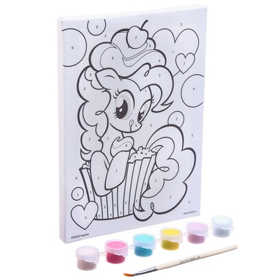 Картина по номерам для детей «Пинки Пай», 21×15 см, My Little Pony