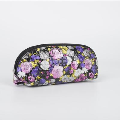 Косметичка на молнии, цвет чёрный/разноцветный