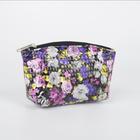 Косметичка на молнии, цвет фиолетовый/разноцветный - Фото 1