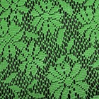 Коврик противоскользящий «Цветы», 45×100 см, цвет зелёный - Фото 2