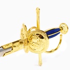 Макет оружия «Сувенирная шпага Дон Кихот Ламанчский», роспись на клинке, 91.5 см - Фото 5