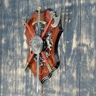 Панно на стену «Геральдика. Медуза Горгона, два топора и меч», декор настенный, щит декоративный, - Фото 2