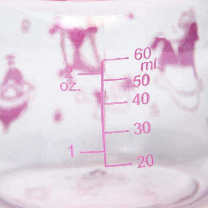 Бутылочка для кормления «Карапуз», классическое горло, 60 мл., от 0 мес., цвета МИКС - фото 1905305279
