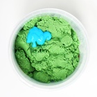 Кинетический песок 0.7 кг, изумрудный - Фото 5