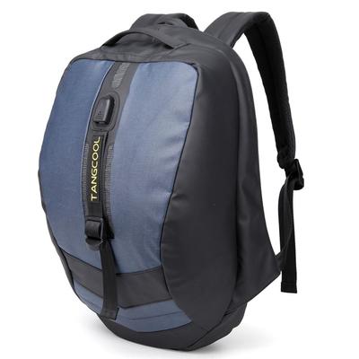 Рюкзак с USB,  TANGCOOL TC726 черный-синий, 15.6"